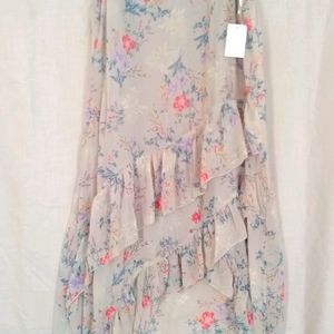 Charlotte russe two  layers floral dress